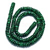 Synthetic Malachite Beads Strands G-K245-B01-02-2