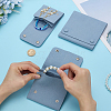 3Pcs 3 Styles Microfiber Flip Jewelry Bags ABAG-AR0001-06B-3