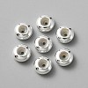 925 Sterling Silver Spacer Beads STER-WH0008-06A-S-2