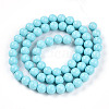 Synthetic Turquoise Beads Strands G-A255-A04-02B-2