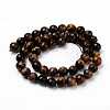 Natural Tiger Eye Beads Strands G-Q462-84-4mm-3