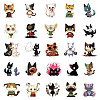 50Pcs Gothic PVC Self-Adhesive Stickers PW-WG18F9C-01-2