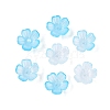 Transparent Plastic Bead Caps KY-Q005-02A-04-2