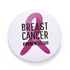 Breast Cancer Awareness Month Tinplate Brooch Pin JEWB-G016-01P-05-1