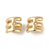 Brass Micro Pave Cubic Zirconia Beads KK-P283-12G-1