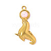 304 Stainless Steel Pendants STAS-OY017-63G-3