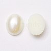 Acrylic Imitation Pearl Cabochons MACR-E007-13x18mm-J02-2