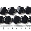 Natural Black Agate Beads Strands G-F769-A01-02-5