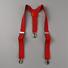 Adjustable Polyester Y-Shaped Heavy Duty Suspenders AJEW-WH0307-23I-1