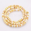 Handmade Polymer Clay Bead Strands CLAY-T002-4mm-77-2