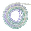 Transparent Glass Beads Strands GLAA-N041-009-12-1