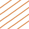 5M Round Braided Cowhide Letter Cord WL-GF0001-34A-01-6