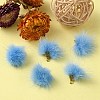 Faux Mink Fur Tassel Pendant Decorations FIND-YW0002-24F-5