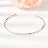 304 Stainless Steel Cuff Bangles BJEW-D388-01A-P-2