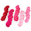 5 Bundles 5 Colors Pink Theme Acrylic Fiber Yarn OCOR-TA0003-18B-1