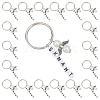 CHGCRAFT DIY Angel Pearl Keychain DIY-CA0002-73-1