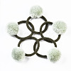 Imitation Wool Girls Hair Accessories OHAR-S190-17B-1