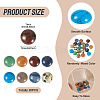 20Pcs Natural & Synthetic Mixed Gemstone Cabochons G-TA0002-76A-4