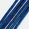 Electroplate Non-magnetic Synthetic Hematite Beads Strands G-J162-A-03-1