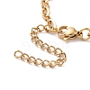 Vacuum Plating 304 Stainless Steel Cable Chain Bracelet for Men Women BJEW-E031-05C-G-3