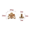 Zinc Alloy Decorative Buttons PW-WG6A501-26-1