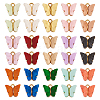  28Pcs 14Colors Acrylic Charms MACR-TA0001-33-2