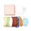 Imitation Cake Gift Box Needle Felting Kit DIY-D065-02P-2