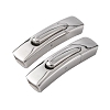 Tarnish Resistant 304 Stainless Steel Bayonet Clasps X-STAS-P158-01C-P-2