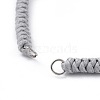 Adjustable Korean Waxed Polyester Cords Bracelet Making AJEW-JB00511-3