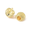 Durian Brass European Beads KK-CBA9CBD-21G-2