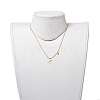 Letter A~Z Pendant Necklaces NJEW-JN02837-6