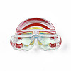 Transparent Acrylic Enamel Beads LS-OACR-N130-026-01-2