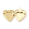 Brass Enamel Locket Pendants KK-E075-05G-04-4