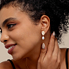 20Pcs Brass Stud Earring Findings KK-CN0003-35-7