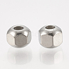 Tarnish Resistant Eco-Friendly 201 Stainless Steel Beads X-STAS-S104-02-1