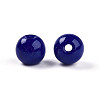 Opaque Solid Color Glass Beads GLAA-N007-6mm-A03-2