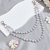 1Pc Polymer Clay Rhinestone Round Beaded Pants Chains AJEW-BM0001-29B-02-4