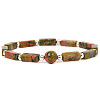 Natural Unakite Stretch Bracelet DP3019-5-1