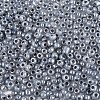 DIY Craft Beads 6/0 Ceylon Round Glass Seed Beads X-SEED-A011-4mm-149-2