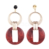 Imitation Gemstone Style Acrylic Dangle Earrings EJEW-JE03673-03-2