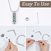DIY Stainless Steel Pendant Necklaces Making Kits DIY-CN0003-75RC-6