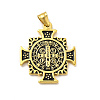 Ion Plating(IP) 304 Stainless Steel Religion Pendants STAS-E184-02G-2