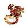 Dragon Enamel Pin Brooches JEWB-F027-01-1