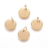 Ion Plating(IP) 304 Stainless Steel Charms EJEW-L238-03C-G-1