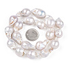 Natural Baroque Pearl Keshi Pearl Beads Strands PEAR-S019-02C-4