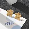 304 Stainless Steel Stud Earrings for Women STAS-Z117-12G-2