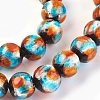 Handmade Silver Foil Glass Lampwork Beads LAMP-P051-G03-10mm-2