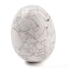 Natural Howlite Palm Stones LS-G-I367-04B-1