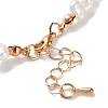 Baroque Plastic Imitation Keshi Pearl Beaded Necklaces for Women NJEW-H047-10-4