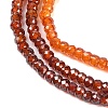 Transparent Gradient Color Cubic Zirconia Strand ZIRC-NH0002-01J-3